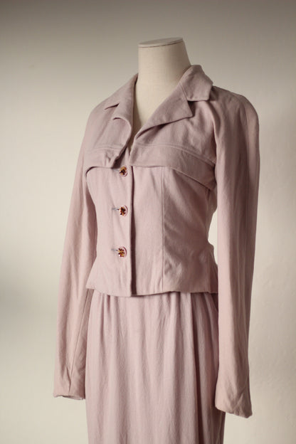 Chloe by Karl Lagerfeld FW 1995 Lilac Suit Set