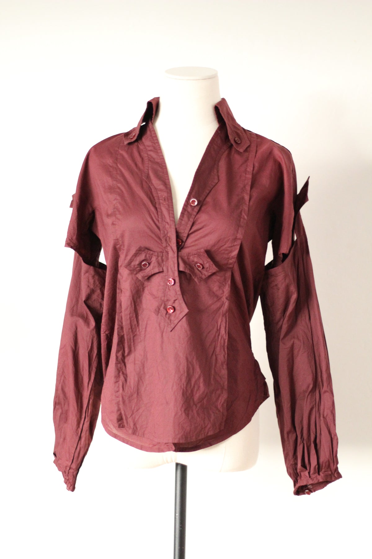 Yves Saint Laurent by Tom Ford F/W 2004 Cross Blouse