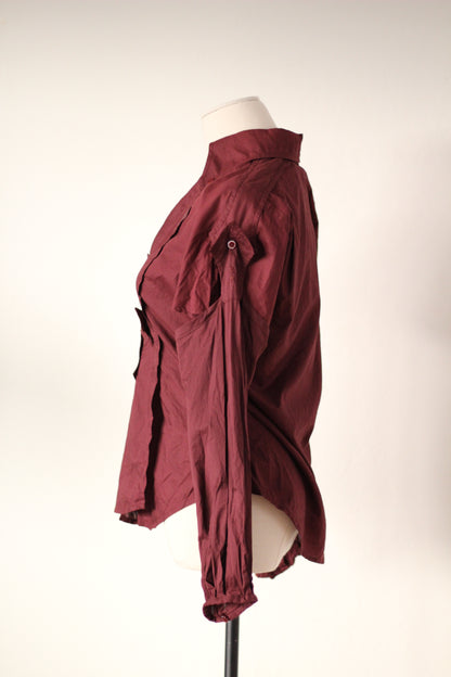 Yves Saint Laurent by Tom Ford F/W 2004 Cross Blouse