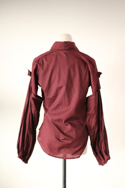 Yves Saint Laurent by Tom Ford F/W 2004 Cross Blouse