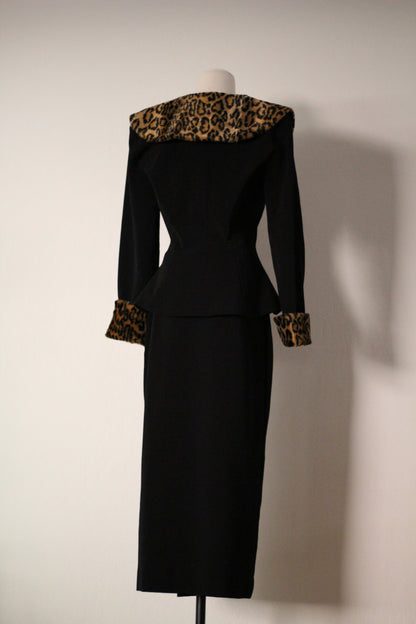 Lillie Rubin Sabrina Carpenter / The Nanny Fran Fine Leopard Suit Set