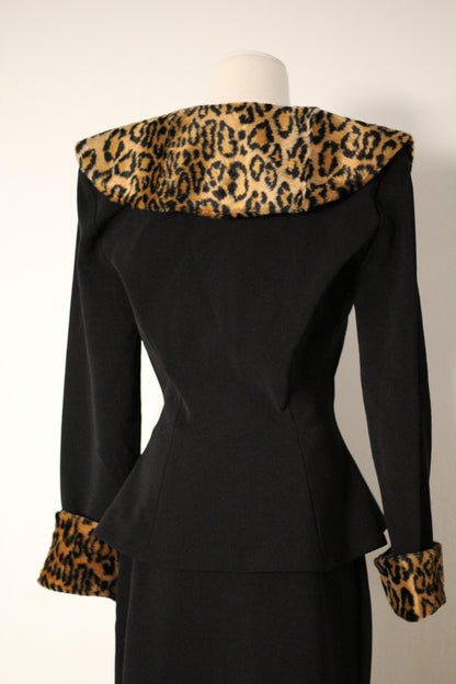 Lillie Rubin Sabrina Carpenter / The Nanny Fran Fine Leopard Suit Set