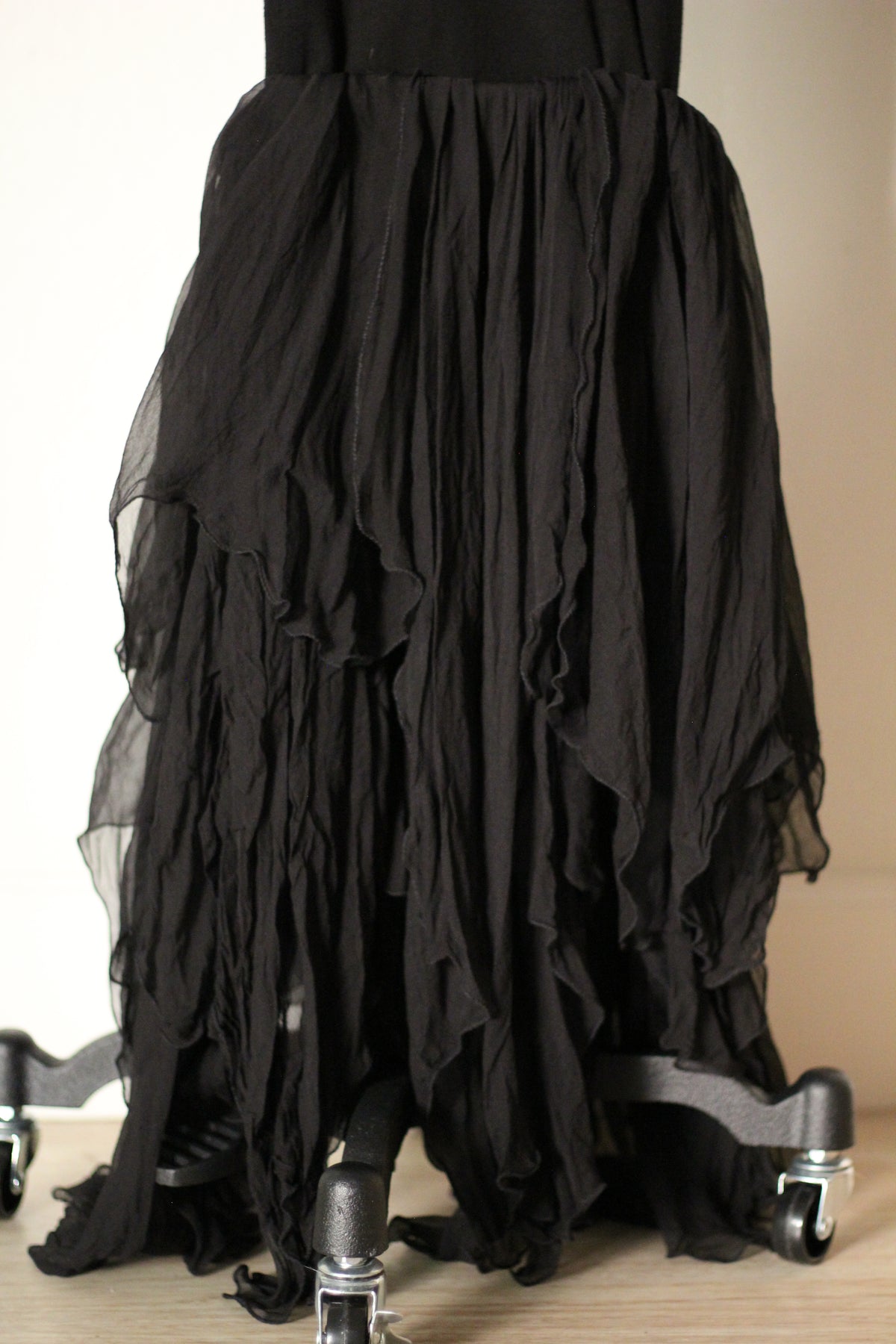 Dolce and Gabbana Black Mermaid Gown FW 1991