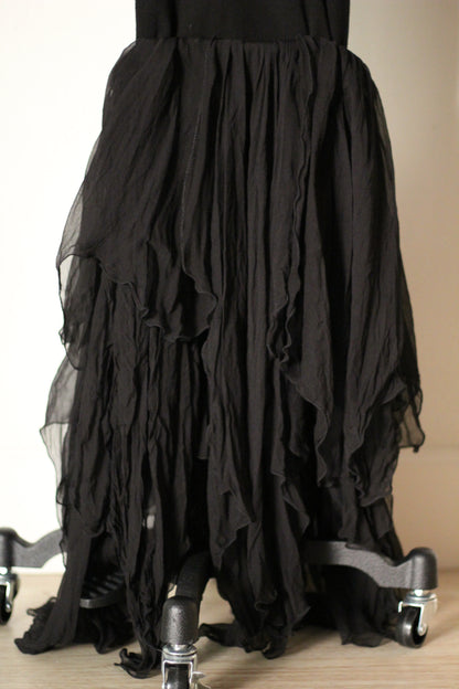 Dolce and Gabbana Black Mermaid Gown FW 1991