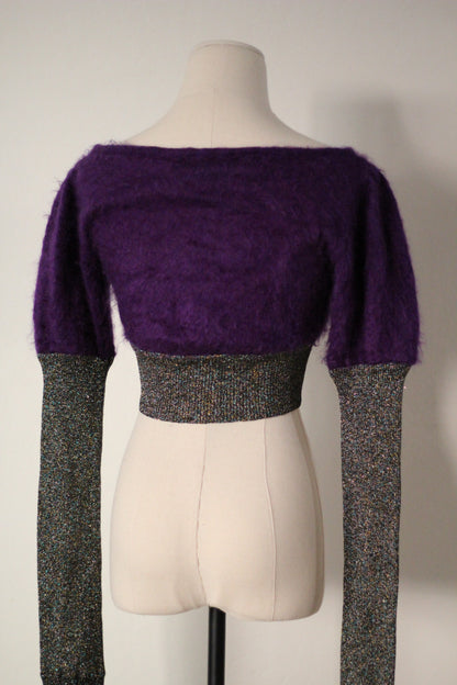 Rifat Ozbek Fall/Winter 1993 Runway Cropped Sweater