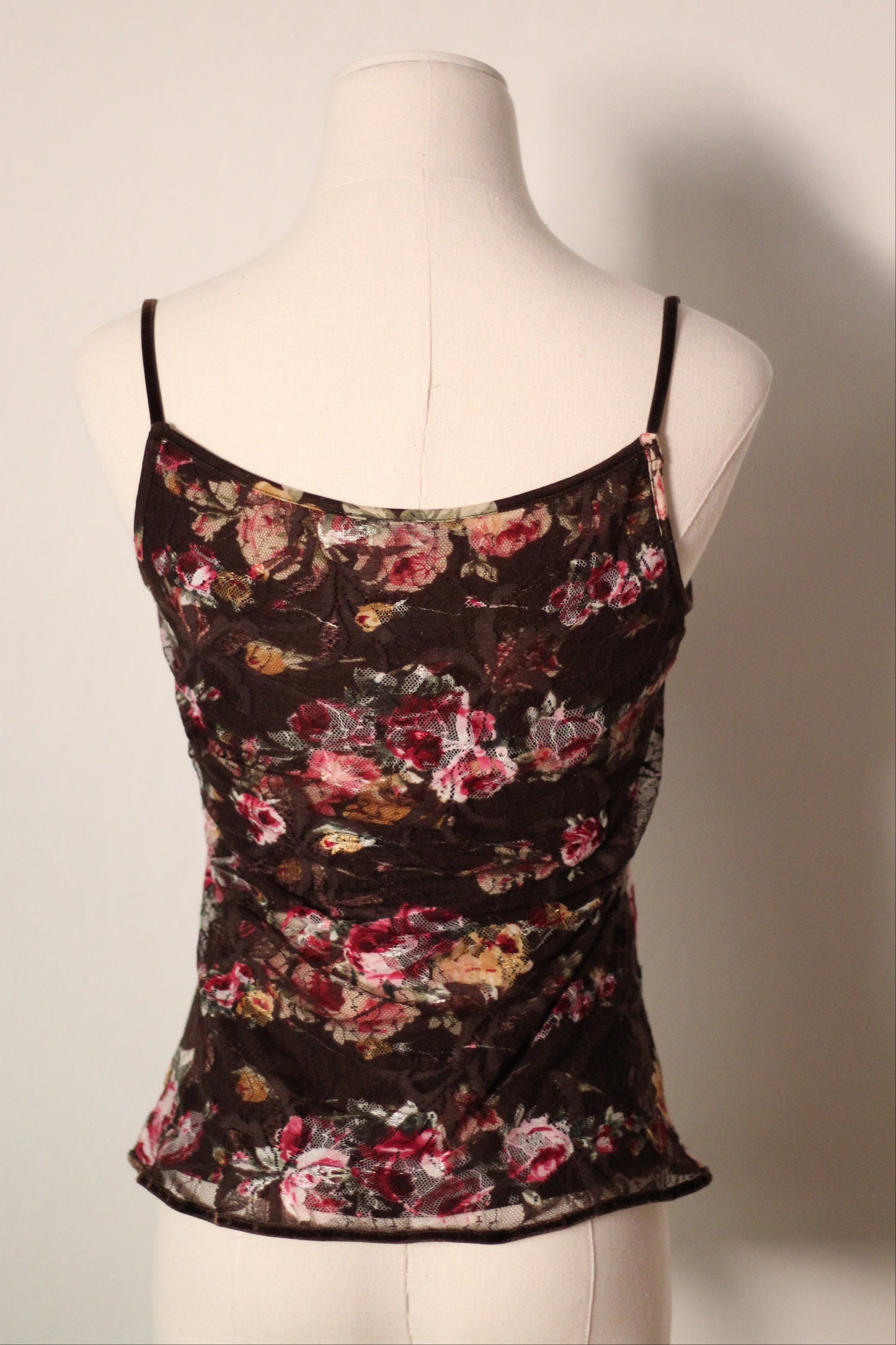 Alexander Mcqueen Fall Winter 1996 Floral Tank Top