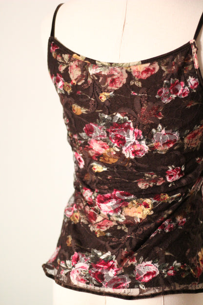 Alexander Mcqueen Fall Winter 1996 Floral Tank Top
