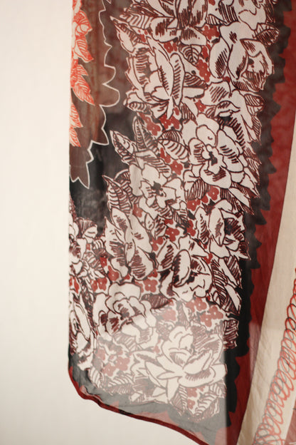 Jean Paul Gaultier Spring Summer 2001 Silk Maxi Dress