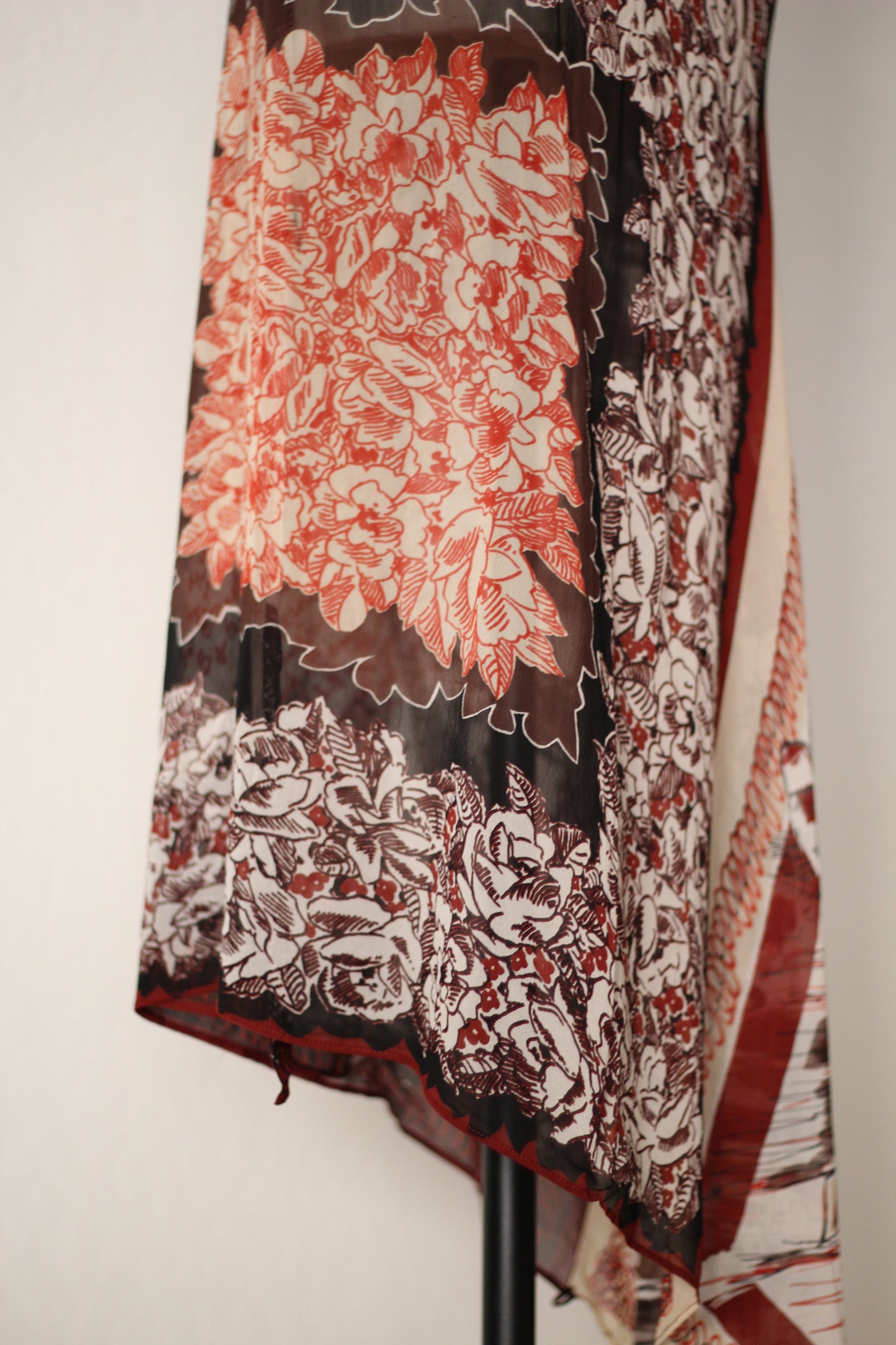 Jean Paul Gaultier Spring Summer 2001 Silk Maxi Dress