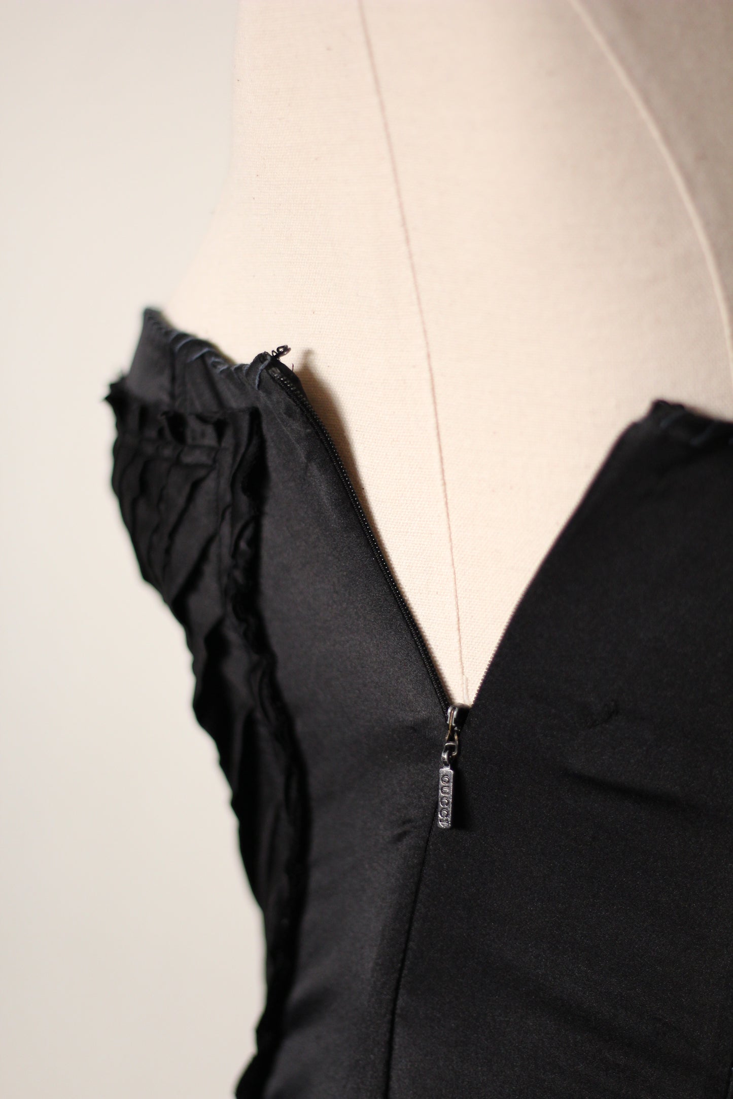 Gucci by Tom Ford Spring Summer 2004 Silk Dress