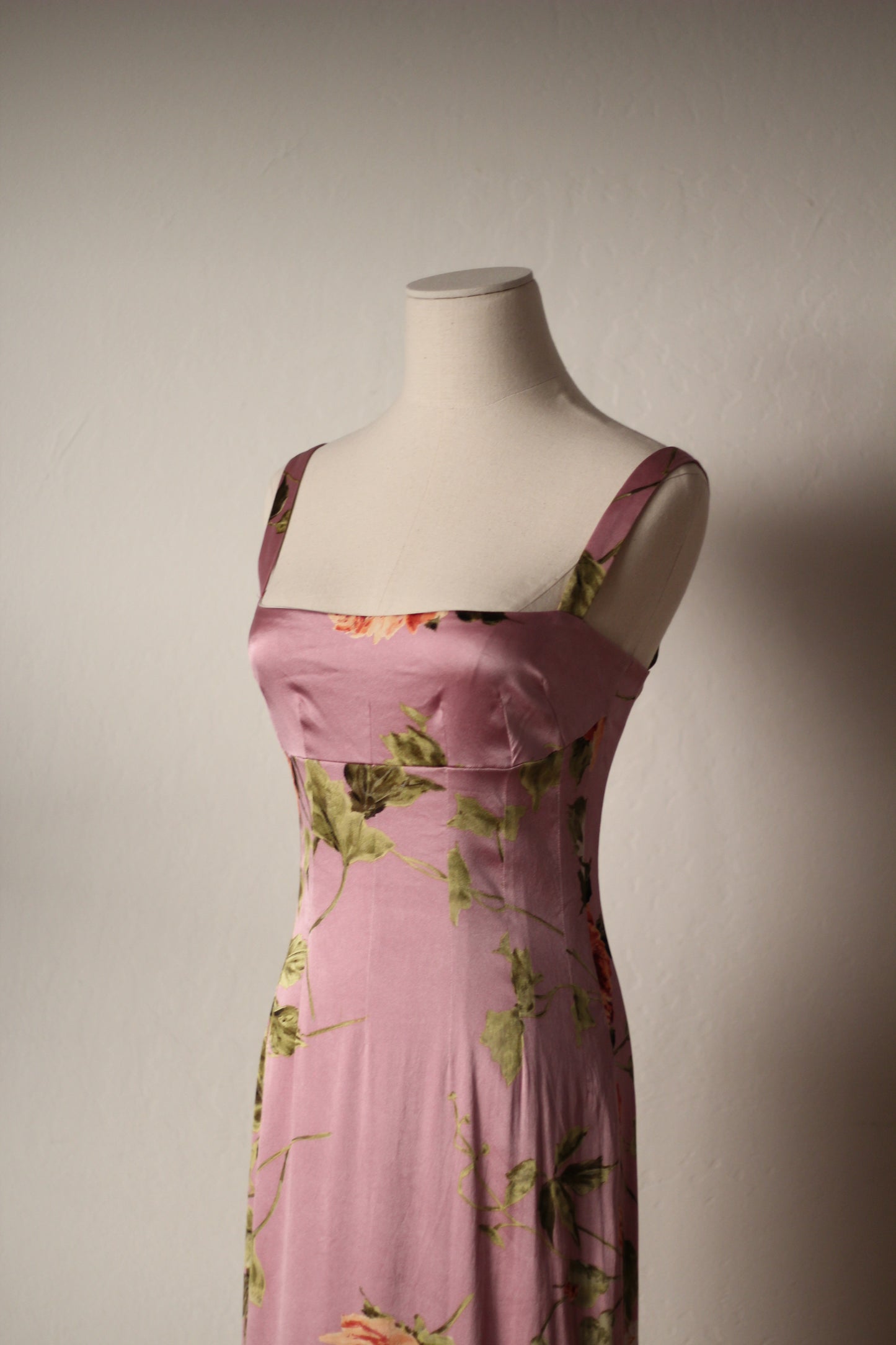 Spring Summer 1997 Dolce & Gabbana Pink Dress and Bra Matching Set