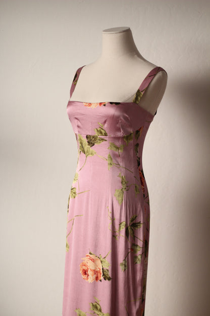 Spring Summer 1997 Dolce & Gabbana Pink Dress and Bra Matching Set