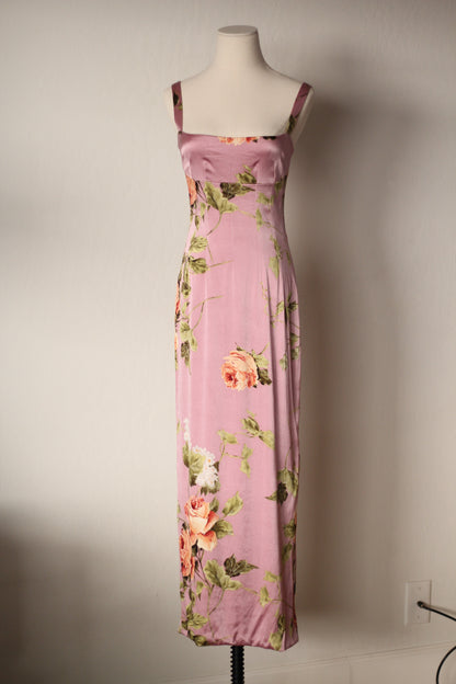 Spring Summer 1997 Dolce & Gabbana Pink Dress and Bra Matching Set
