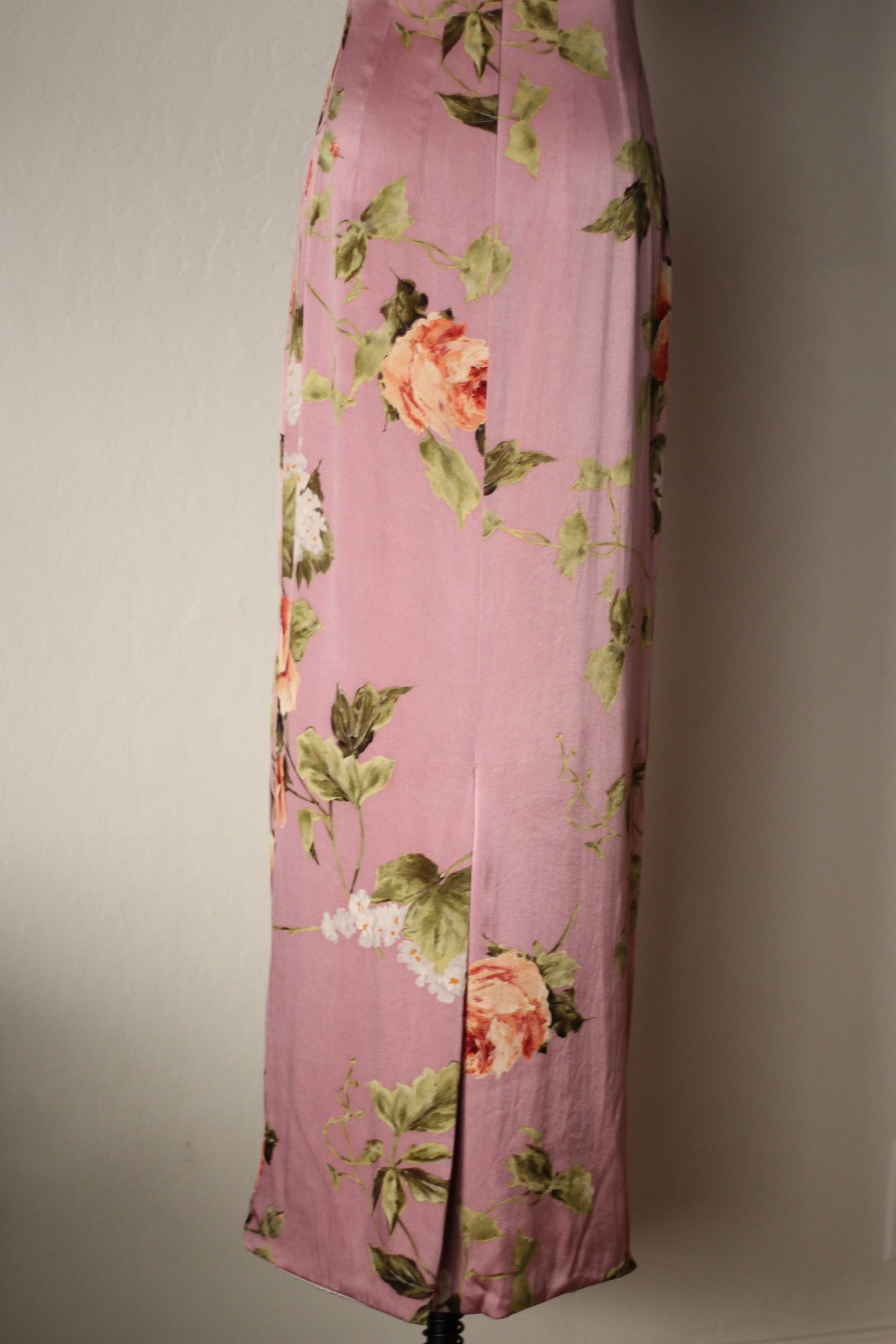 Spring Summer 1997 Dolce & Gabbana Pink Dress and Bra Matching Set