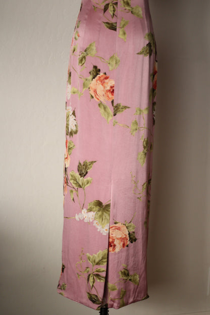 Spring Summer 1997 Dolce & Gabbana Pink Dress and Bra Matching Set