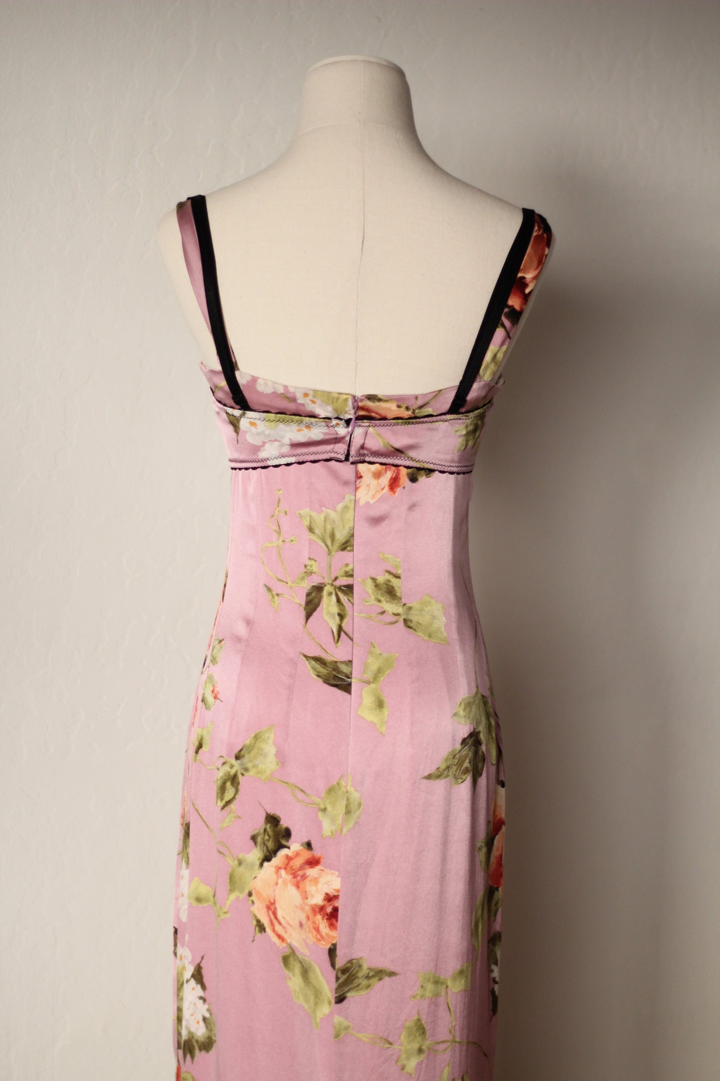 Spring Summer 1997 Dolce & Gabbana Pink Dress and Bra Matching Set