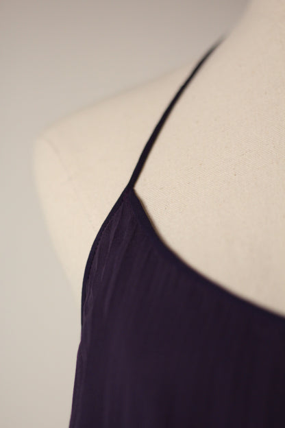 Dolce and Gabbana Fall Winter 2000 Purple Runway Dress and Scarf Set