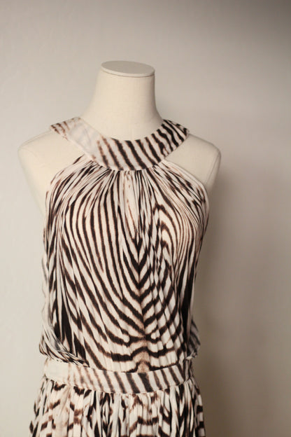 Roberto Cavalli Spring Summer 2007 Zebra Print Mini Dress
