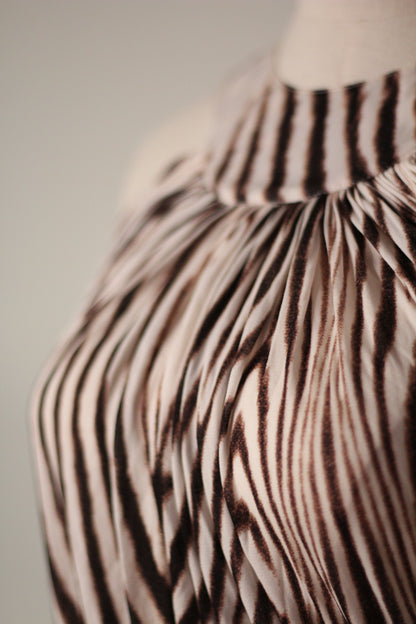 Roberto Cavalli Spring Summer 2007 Zebra Print Mini Dress