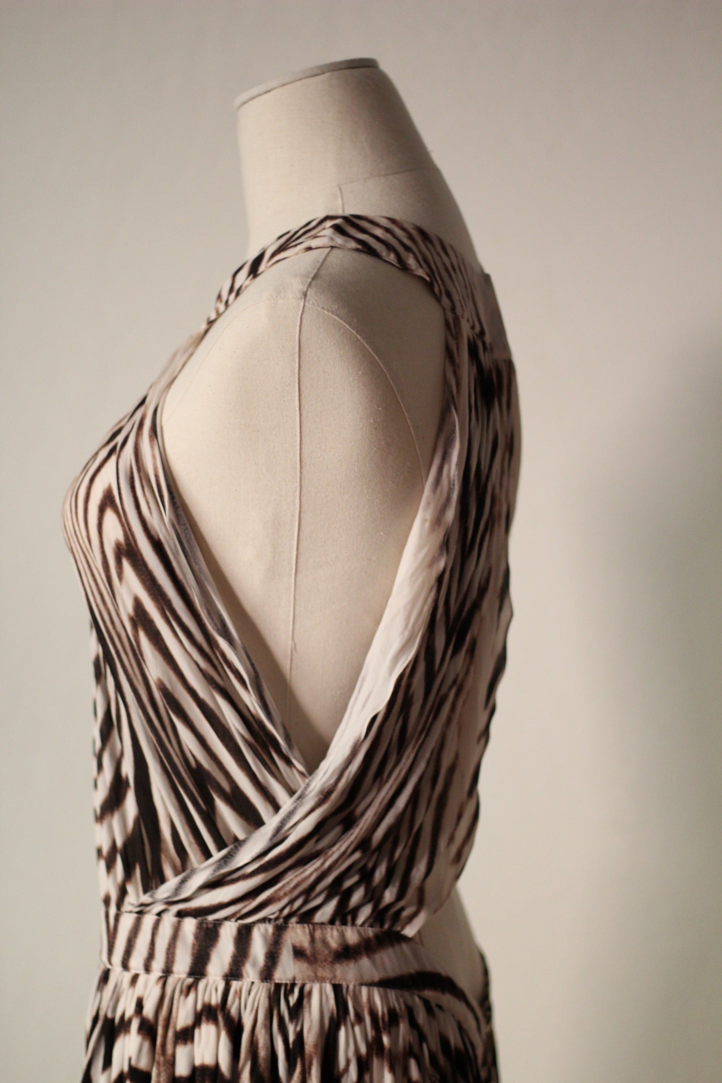 Roberto Cavalli Spring Summer 2007 Zebra Print Mini Dress