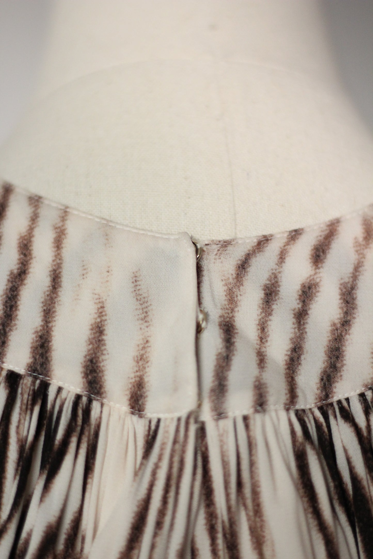 Roberto Cavalli Spring Summer 2007 Zebra Print Mini Dress