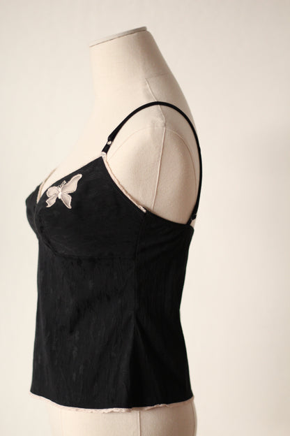 1996 Lolita Lempicka Lingerie Butterfly Top