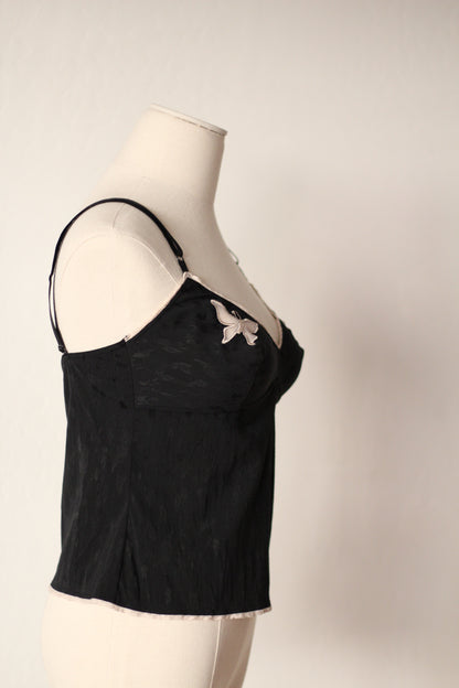 1996 Lolita Lempicka Lingerie Butterfly Top