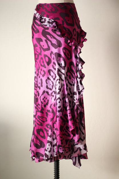 Christian Dior By John Galliano Fall 2004 Leopard Skirt