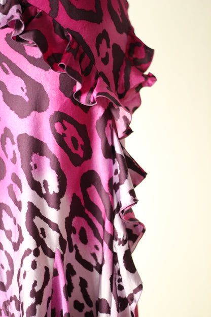 Christian Dior By John Galliano Fall 2004 Leopard Skirt
