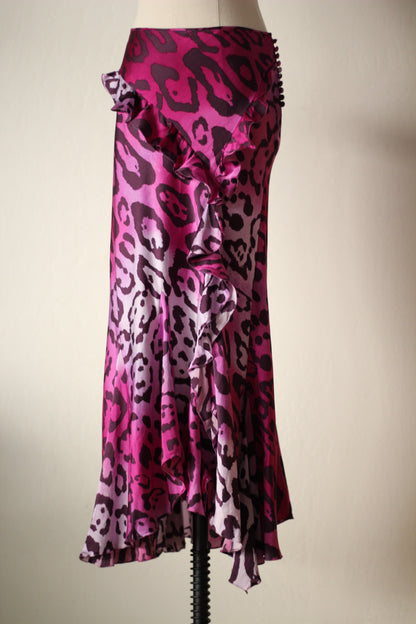 Christian Dior By John Galliano Fall 2004 Leopard Skirt