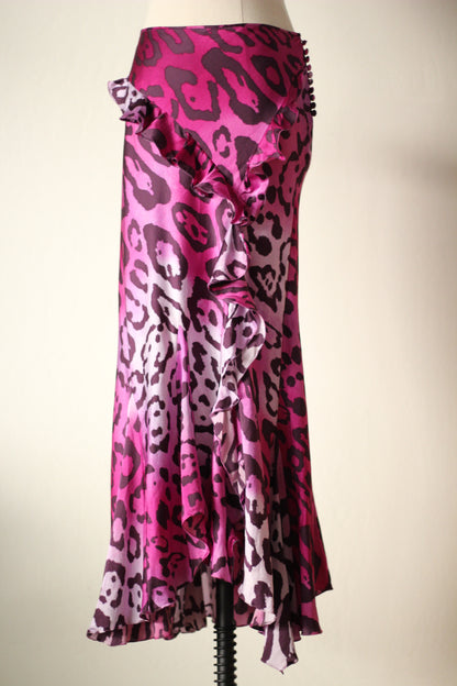 Christian Dior By John Galliano Fall 2004 Leopard Skirt