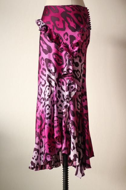 Christian Dior By John Galliano Fall 2004 Leopard Skirt