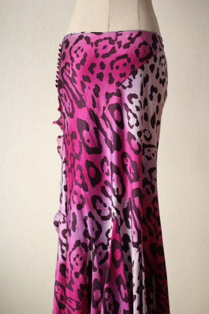 Christian Dior By John Galliano Fall 2004 Leopard Skirt