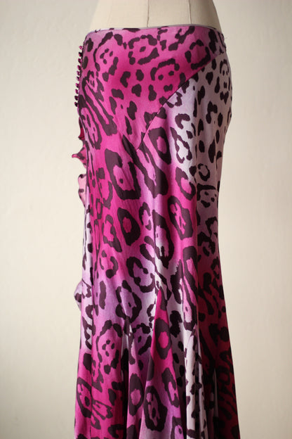 Christian Dior By John Galliano Fall 2004 Leopard Skirt