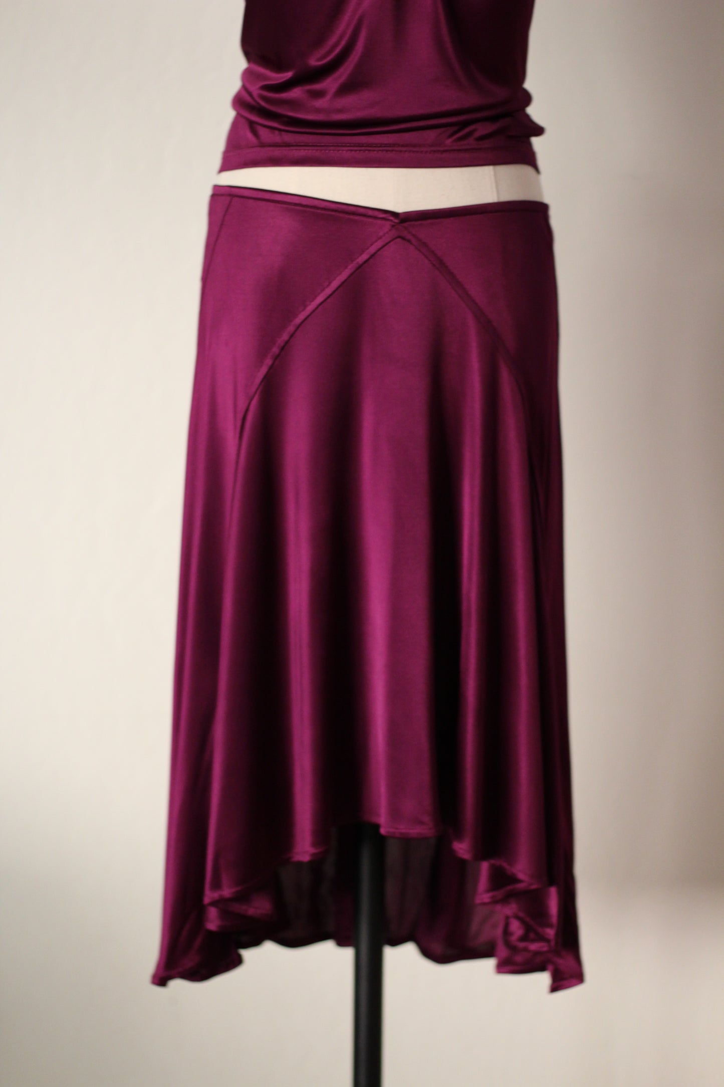 Versace Fall 2006 Purple Skirt Set