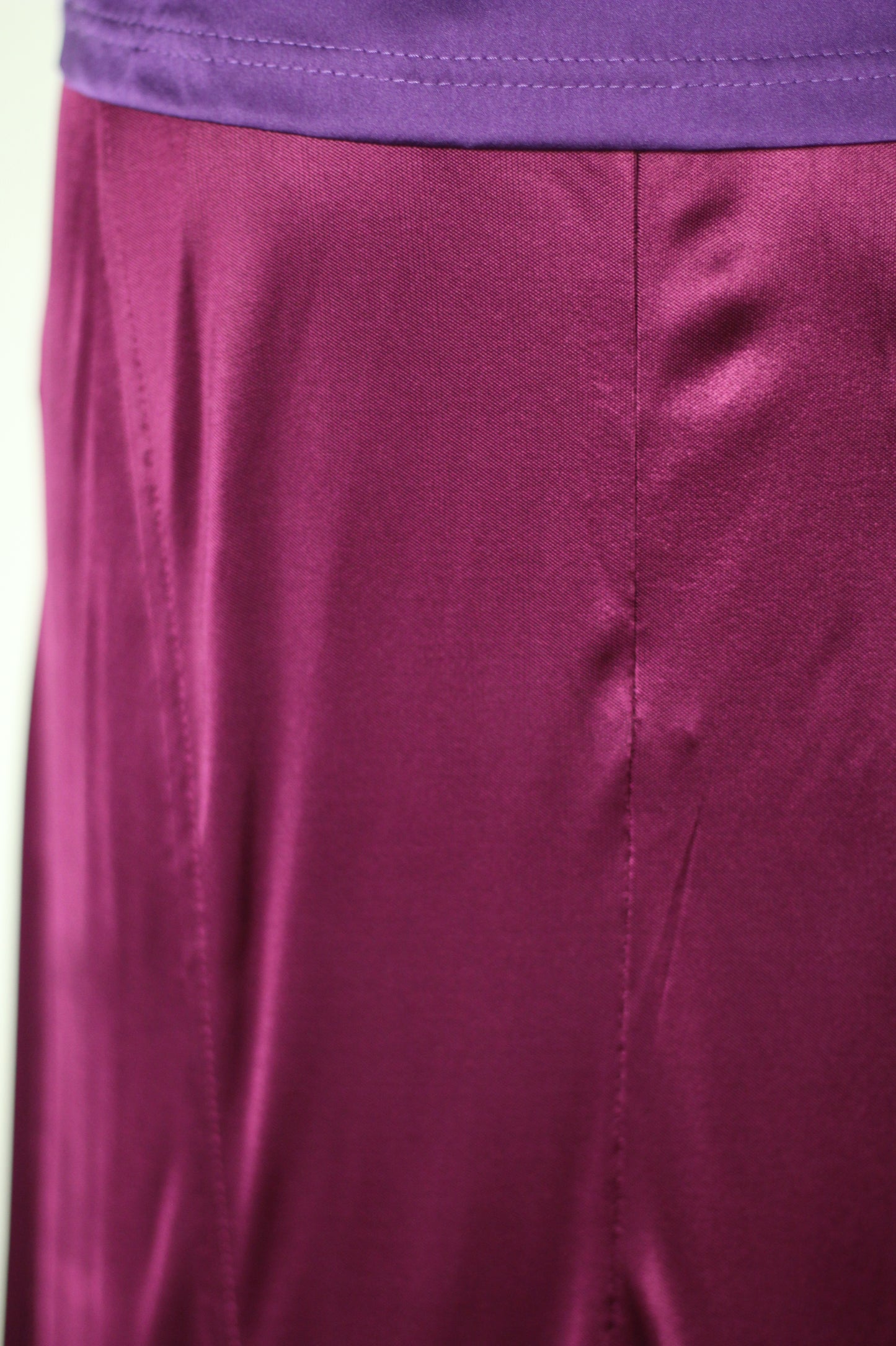 Versace Fall 2006 Purple Skirt Set