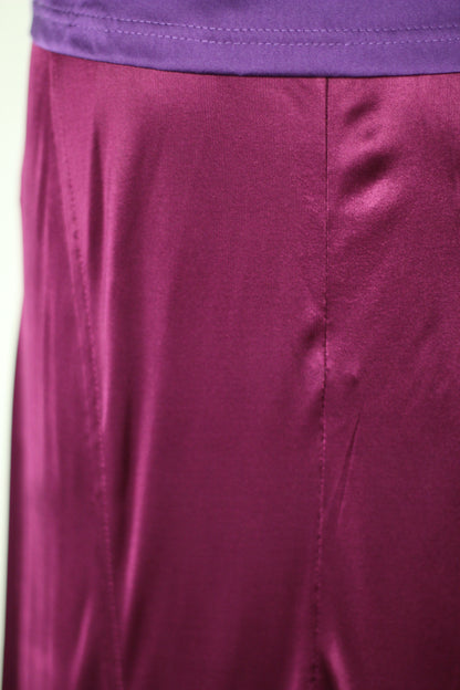 Versace Fall 2006 Purple Skirt Set