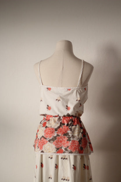 Valentino SS 1976 Skirt and Top Set